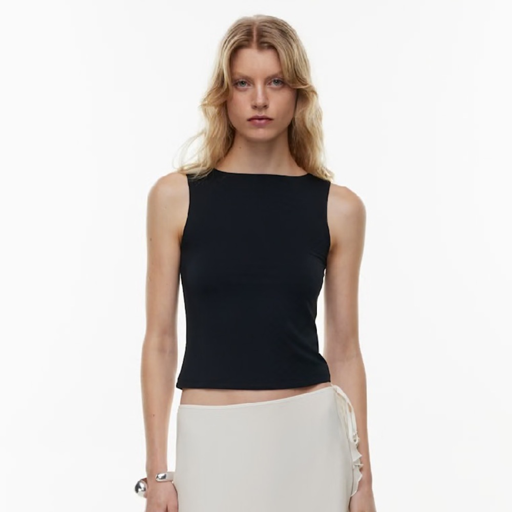 Aritzia Wilfred Revel Tank in Black